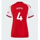 Arsenal Ben White #4 Replike Domaci Dres za Ženska 2026-27 Kratak Rukav